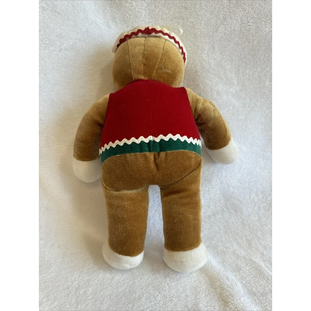 Vintage 1990 Commonwealth for Target Stores Christmas Plush Gingerbread Man‎ 14